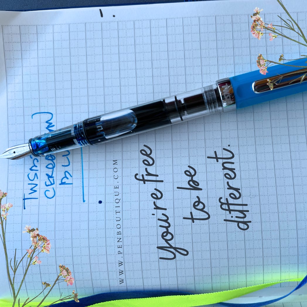 TWSBI Eco Fountain Pen - Cerulean Blue-Pen Boutique Ltd