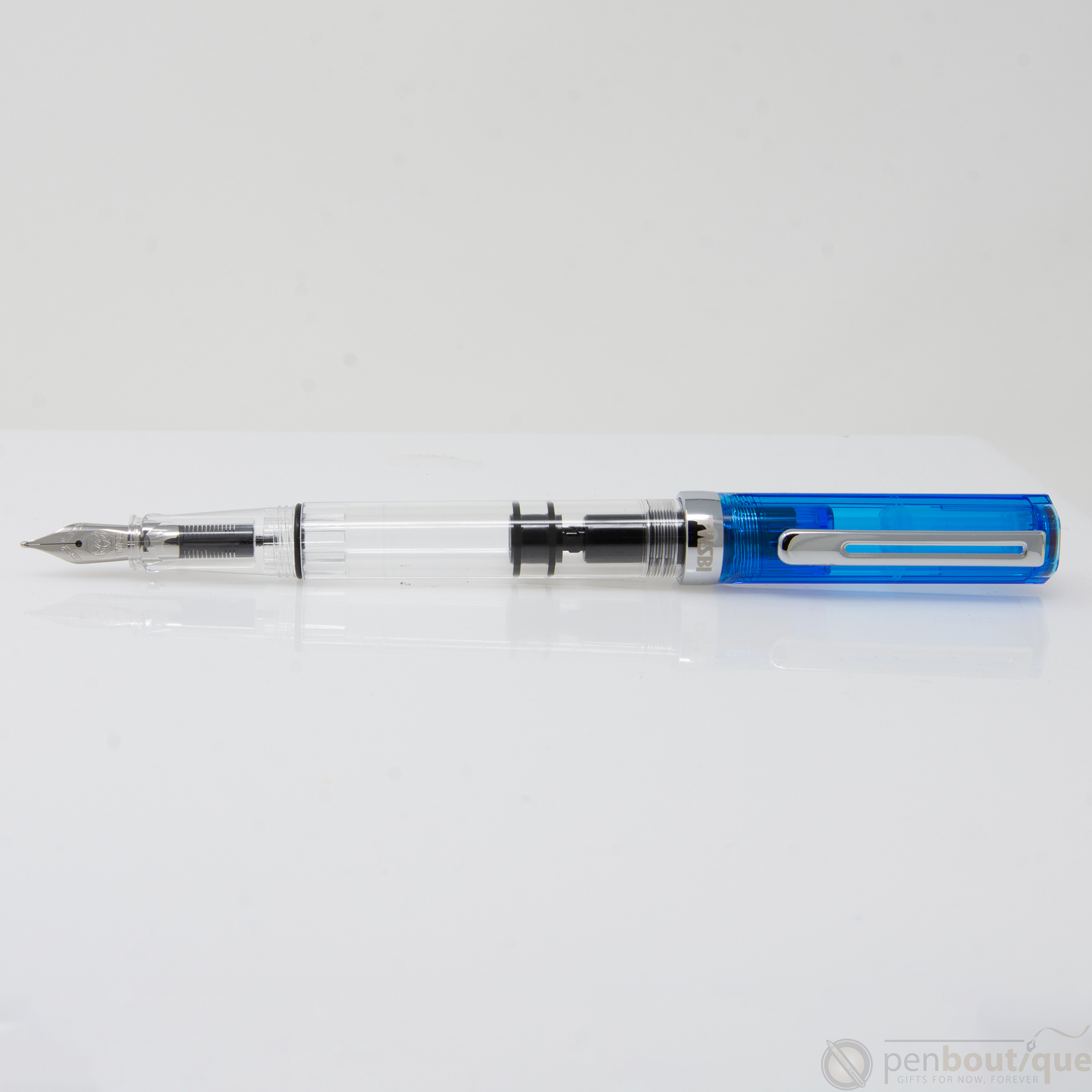 TWSBI Eco Fountain Pen - Transparent Blue-Pen Boutique Ltd