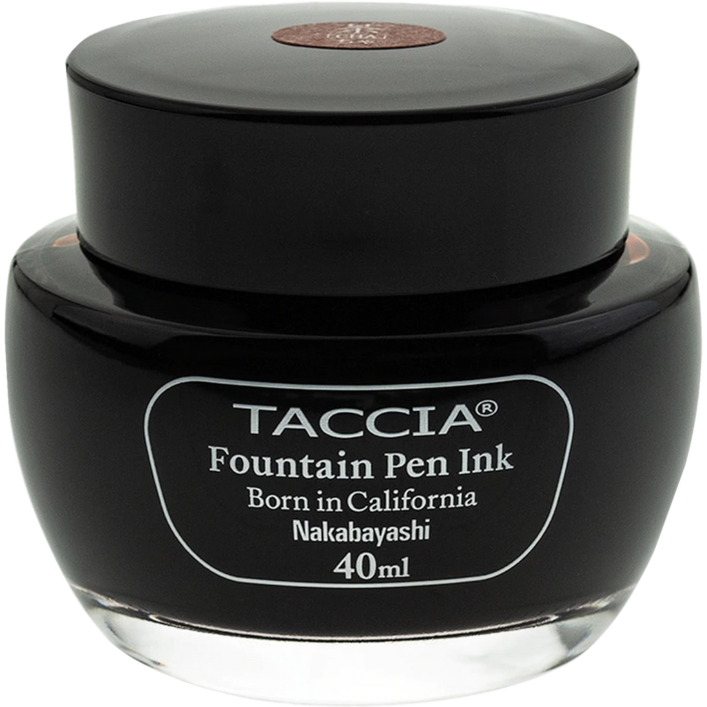 Taccia Ink Bottle - Cha (Brown) - 40ml-Pen Boutique Ltd