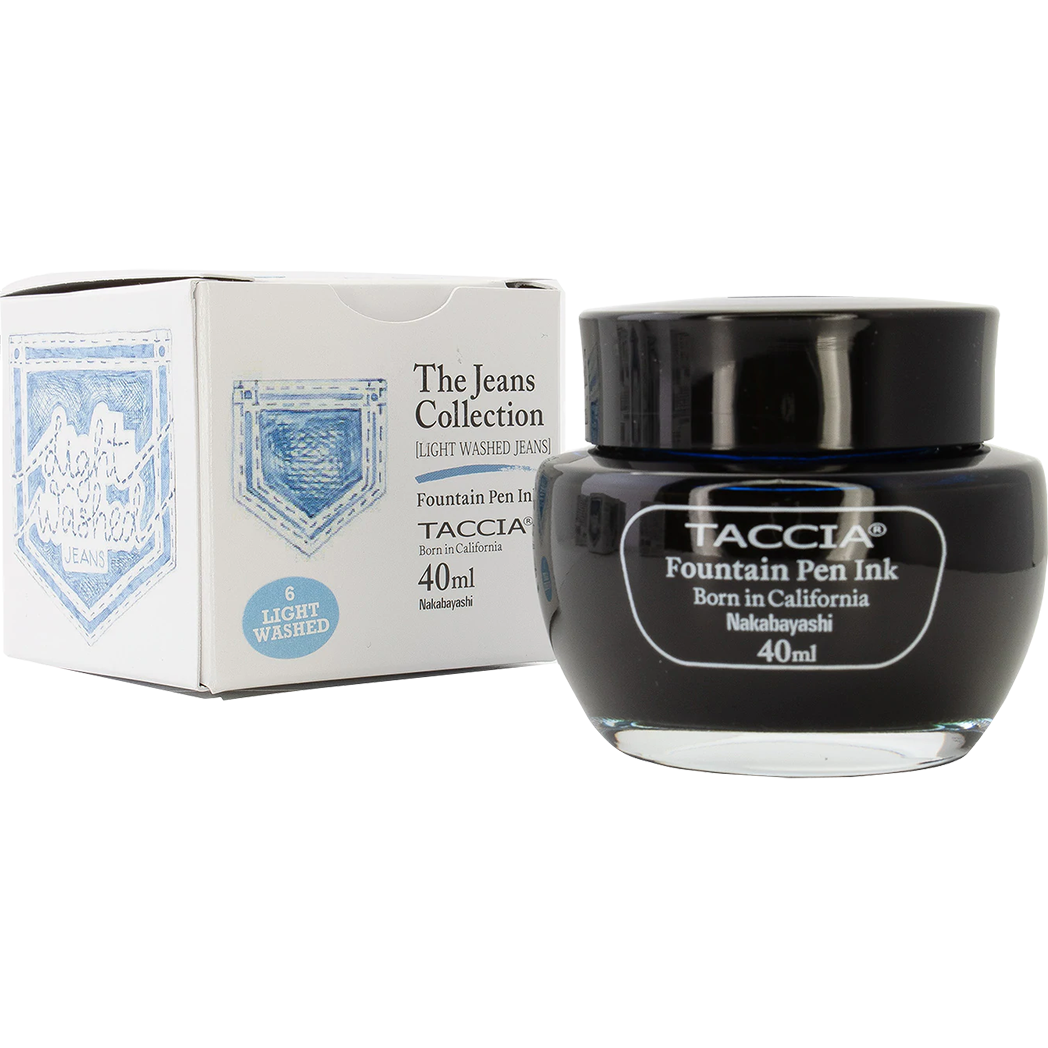 Taccia Ink Bottle - Jeans Light Washed - 40 ml-Pen Boutique Ltd