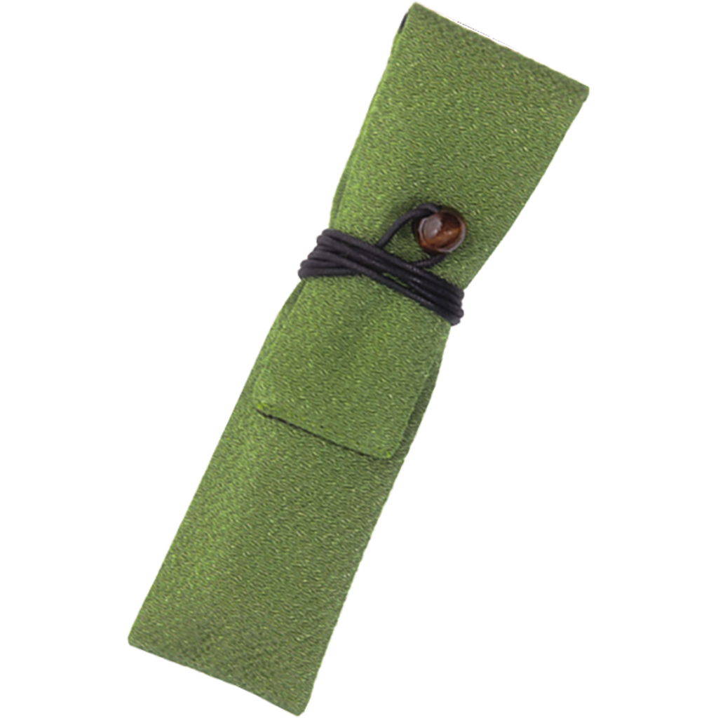 Taccia Kimono Single Pen Wrap - Chirimen Grass-Pen Boutique Ltd