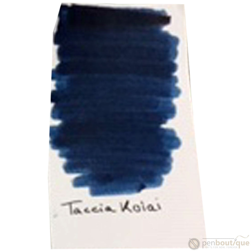 Taccia Ink Bottle - Blue/Black - 40ml - Pen Boutique