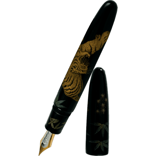 Taccia Miyabi Empress Fountain pen - Limited Edition - Chinkin Tiger - King of Pen (North America Exclusive)-Pen Boutique Ltd
