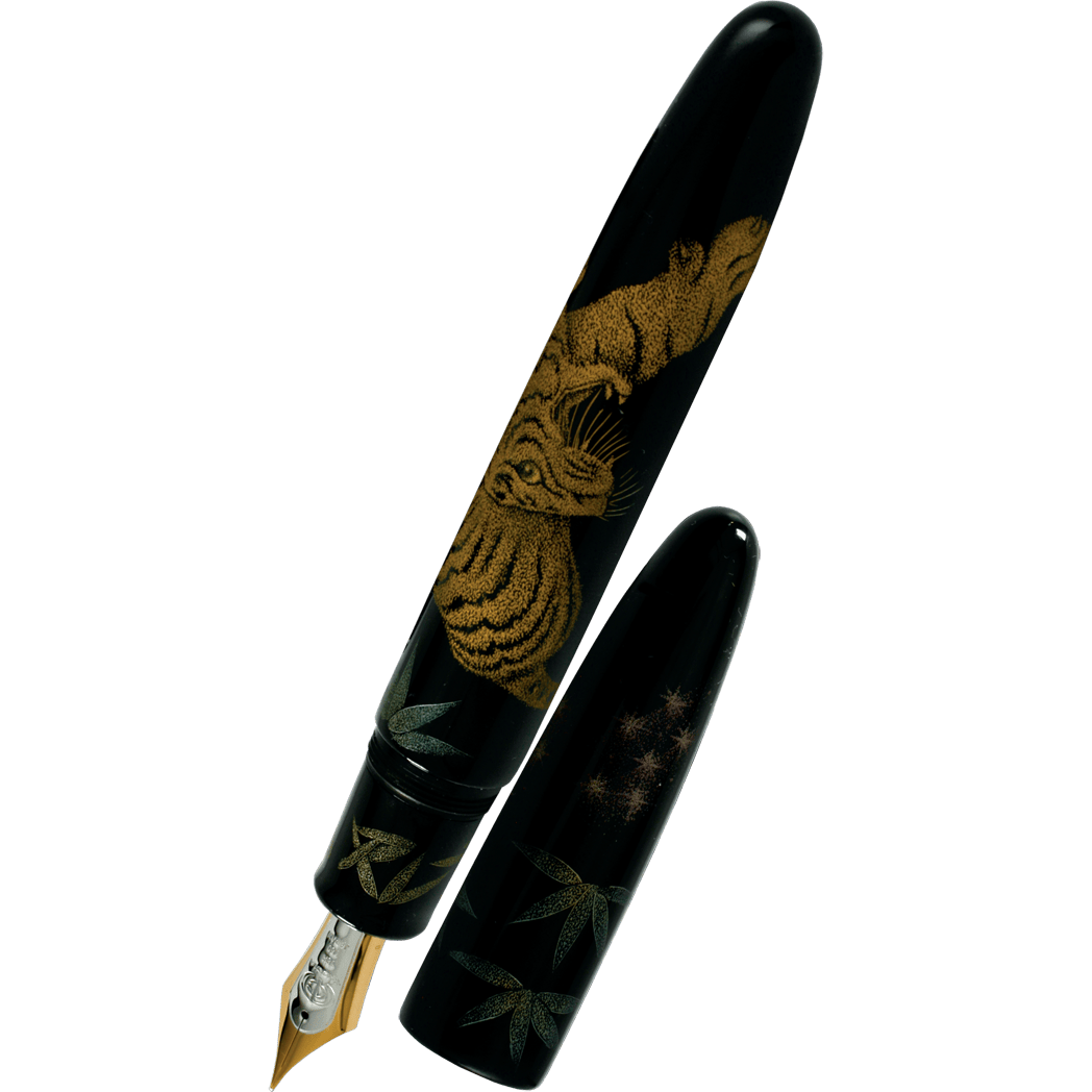 Taccia Miyabi Empress Fountain pen - Limited Edition - Chinkin Tiger - King of Pen (North America Exclusive)-Pen Boutique Ltd