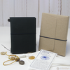Traveler's Notebook - Black - Passport Size-Pen Boutique Ltd