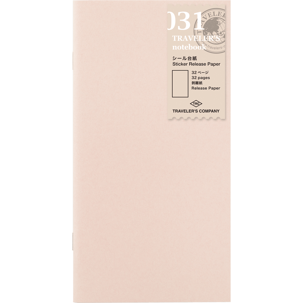 Traveler's 2023 Sticker Release Paper - Regular-Pen Boutique Ltd