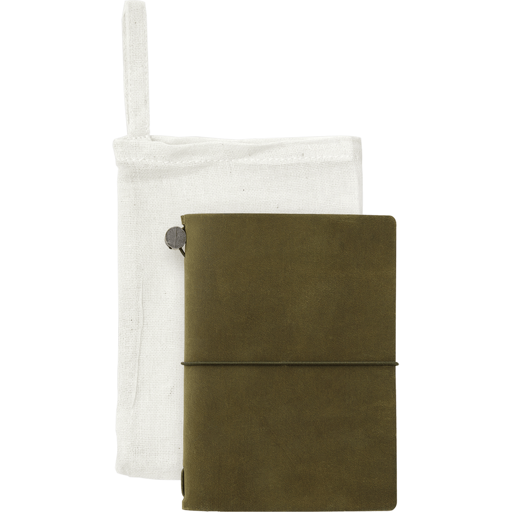 Traveler's Notebook - Olive - Passport Size-Pen Boutique Ltd
