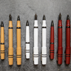 Visconti Homo Sapiens Fountain Pen - Lava Blizzard-Pen Boutique Ltd