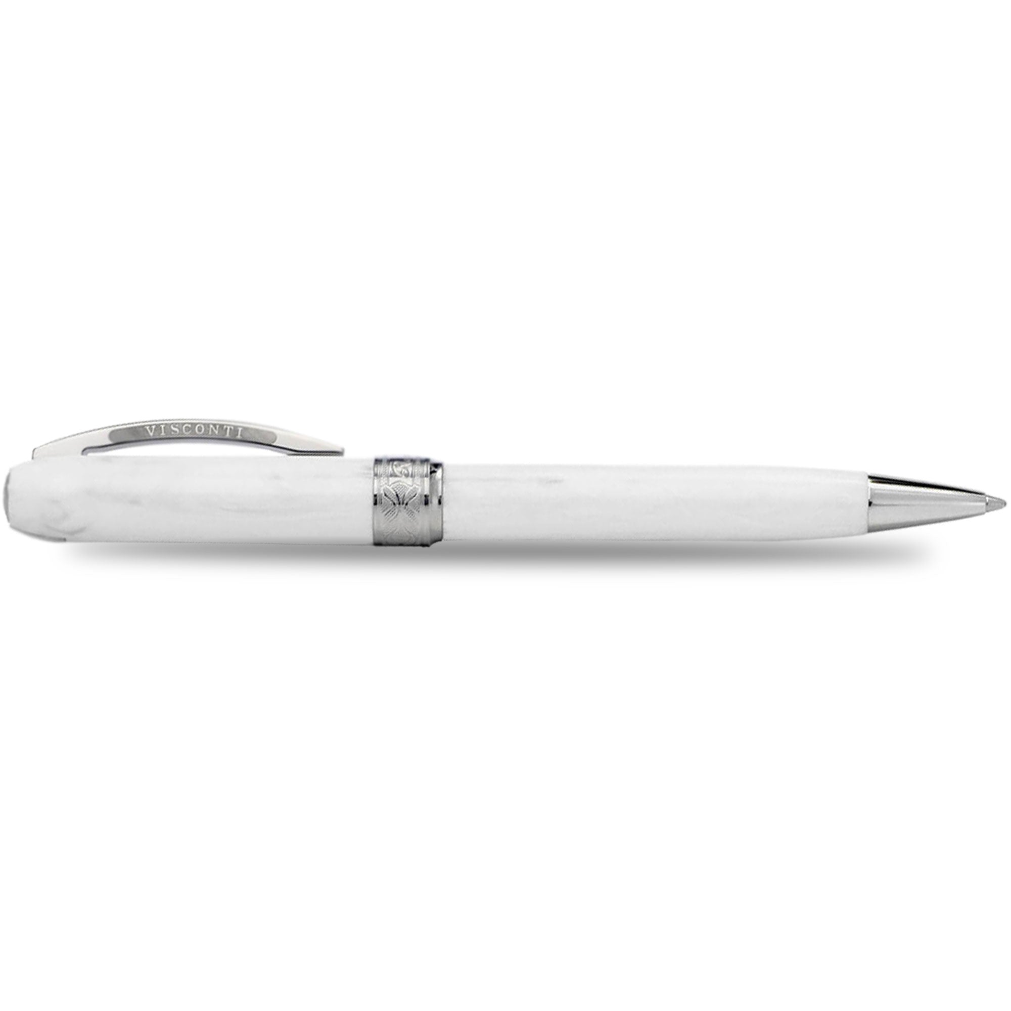 Visconti Rembrandt Ballpoint Pen - White-Pen Boutique Ltd
