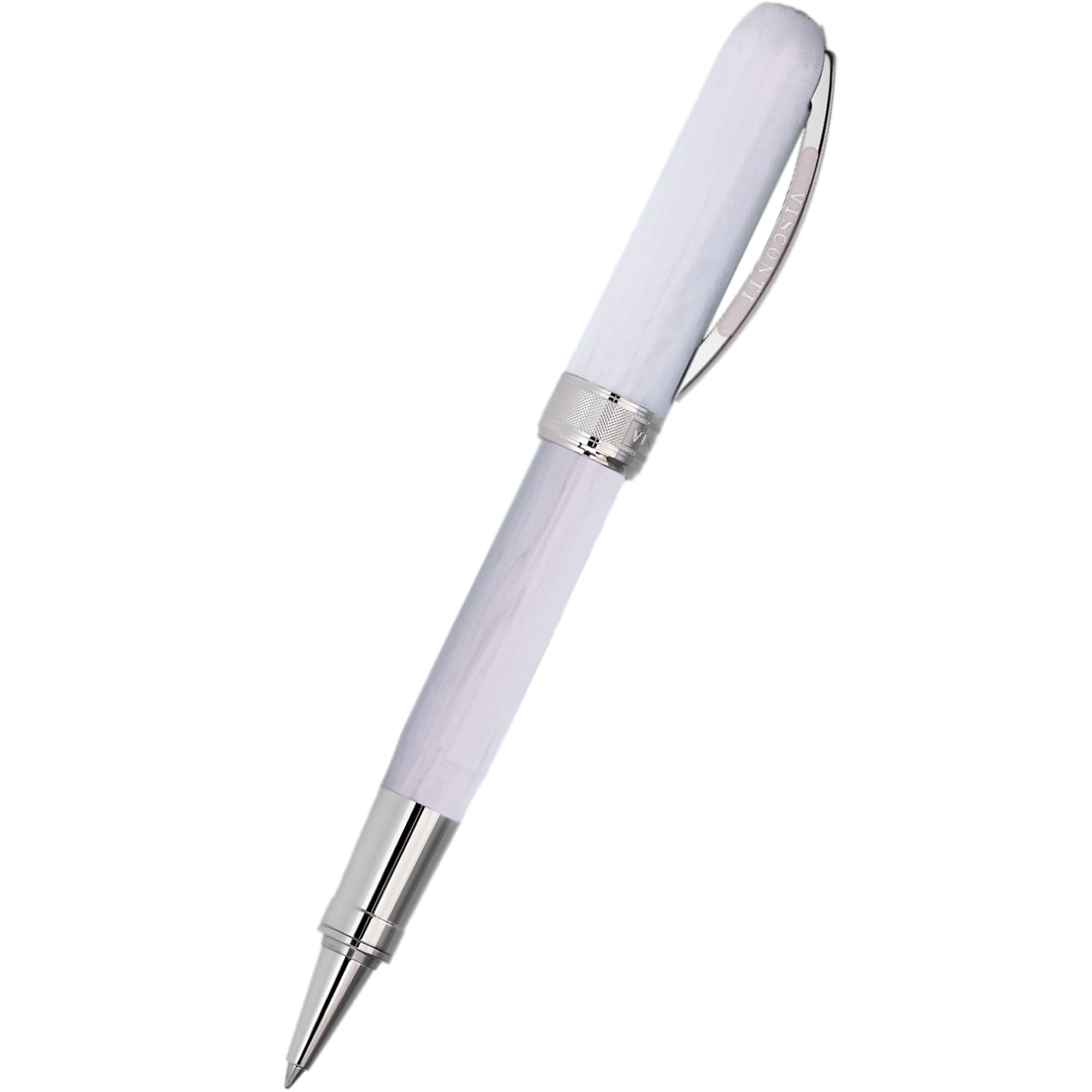 Visconti Rembrandt Rollerball Pen - White-Pen Boutique Ltd