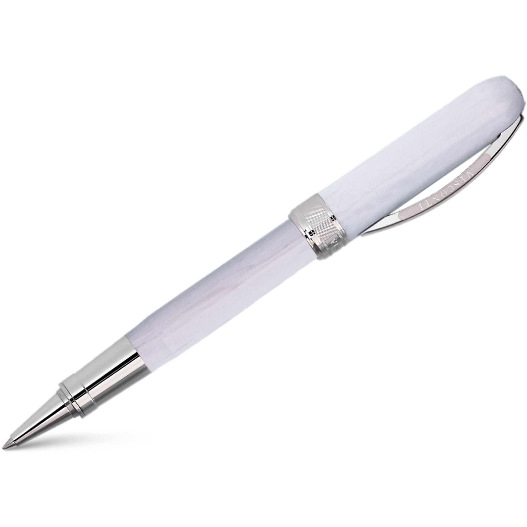 Visconti Rembrandt Rollerball Pen - White-Pen Boutique Ltd