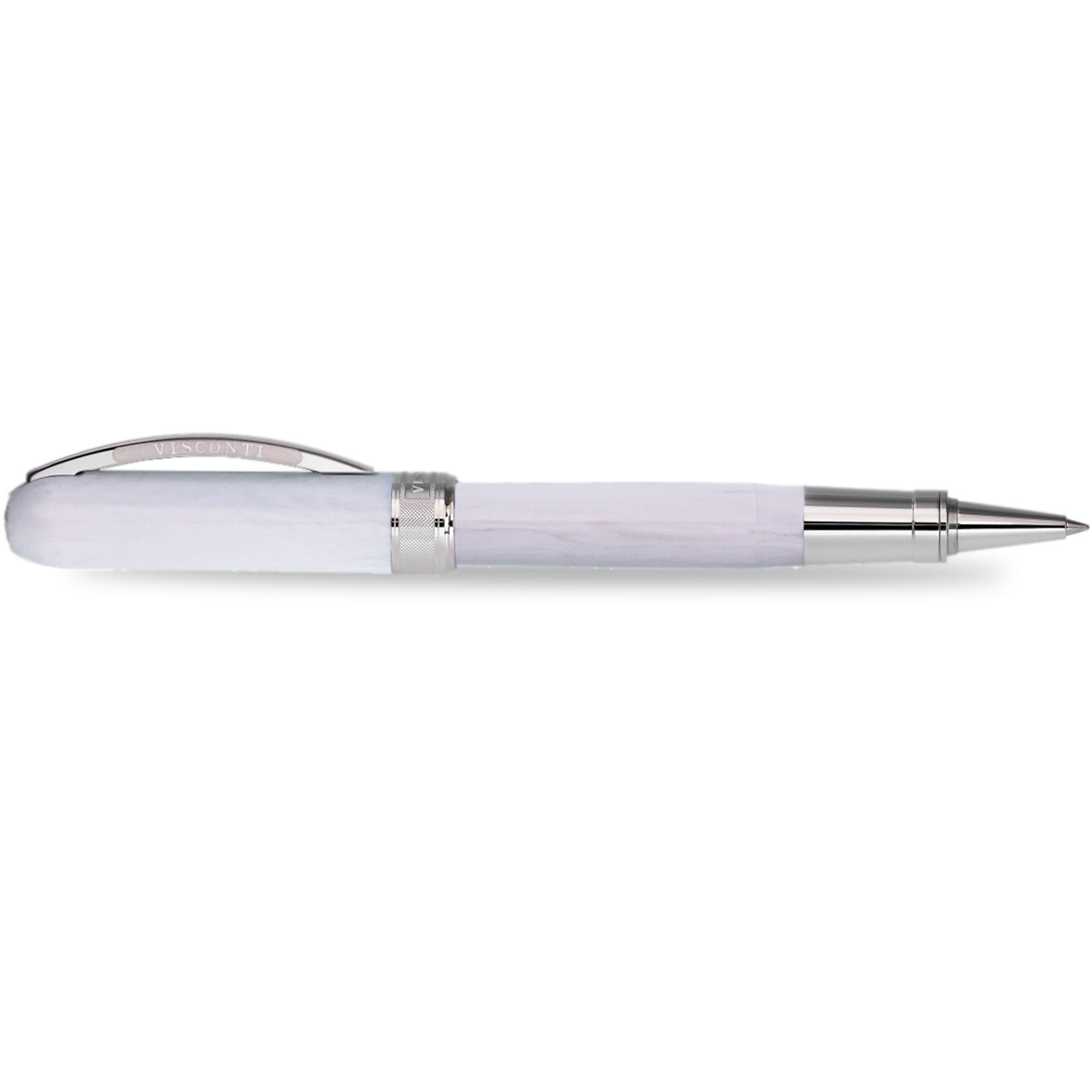 Visconti Rembrandt Rollerball Pen - White-Pen Boutique Ltd