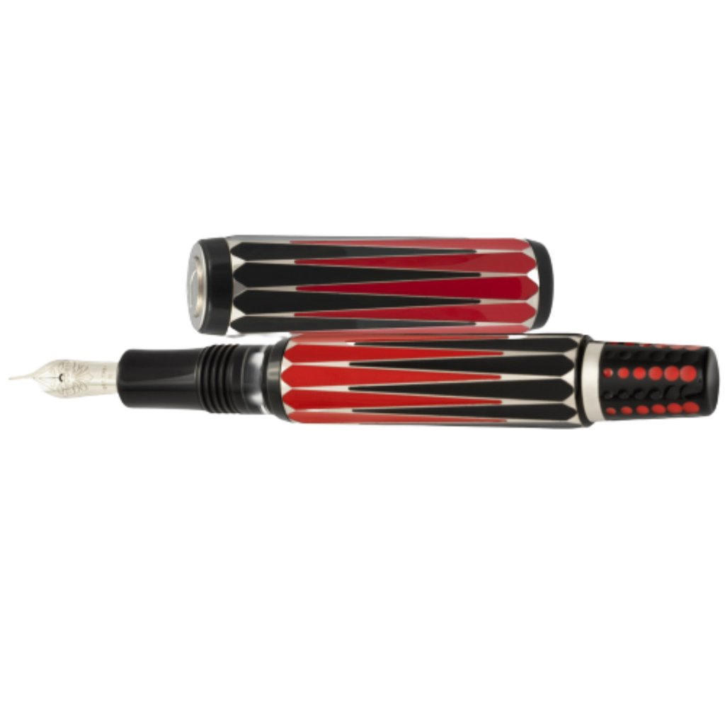 Visconti Backgammon Fountain Pen Pip Blind Cap (Limited Edition