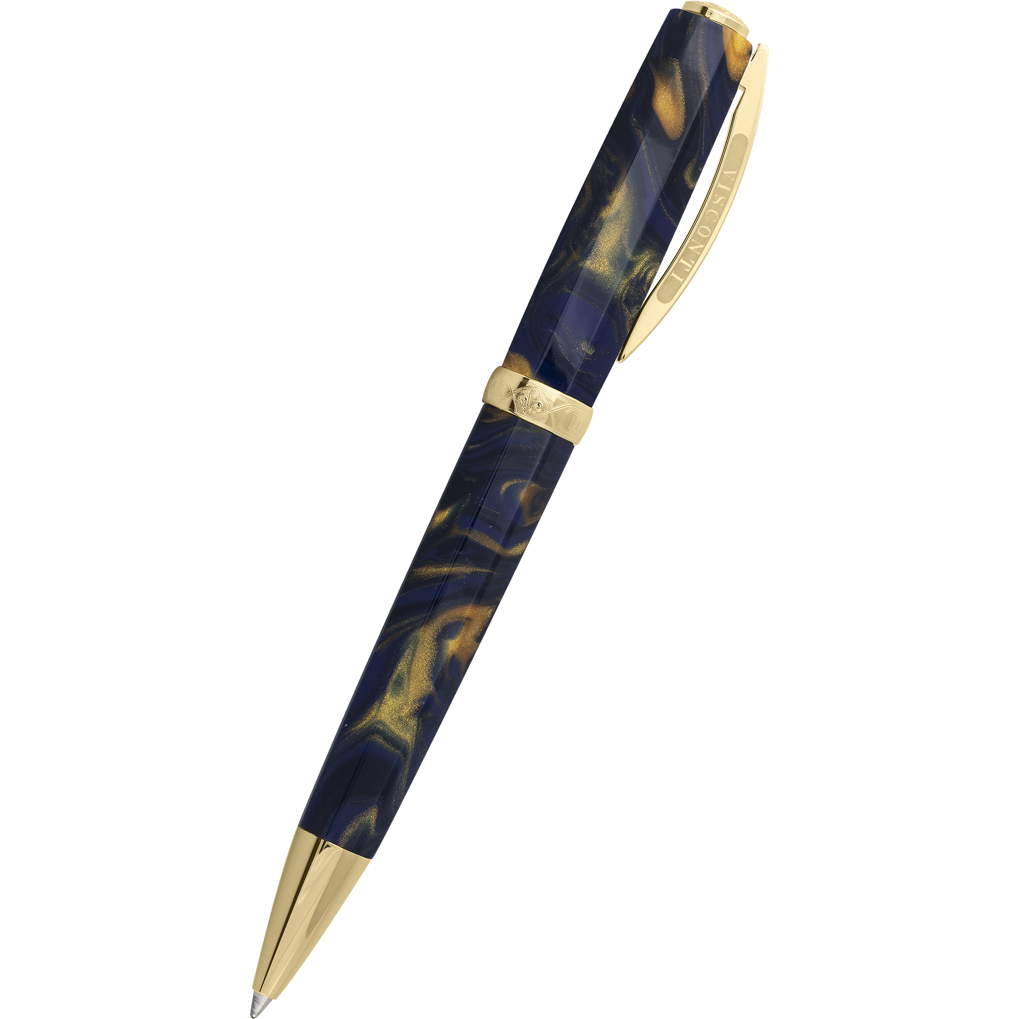 Visconti Ballpoint Pen - Medici Dynasty - Blue Imperiale-Pen Boutique Ltd