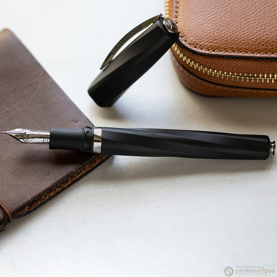 Visconti Divina Fountain Pen - Matte (Oversize)-Pen Boutique Ltd