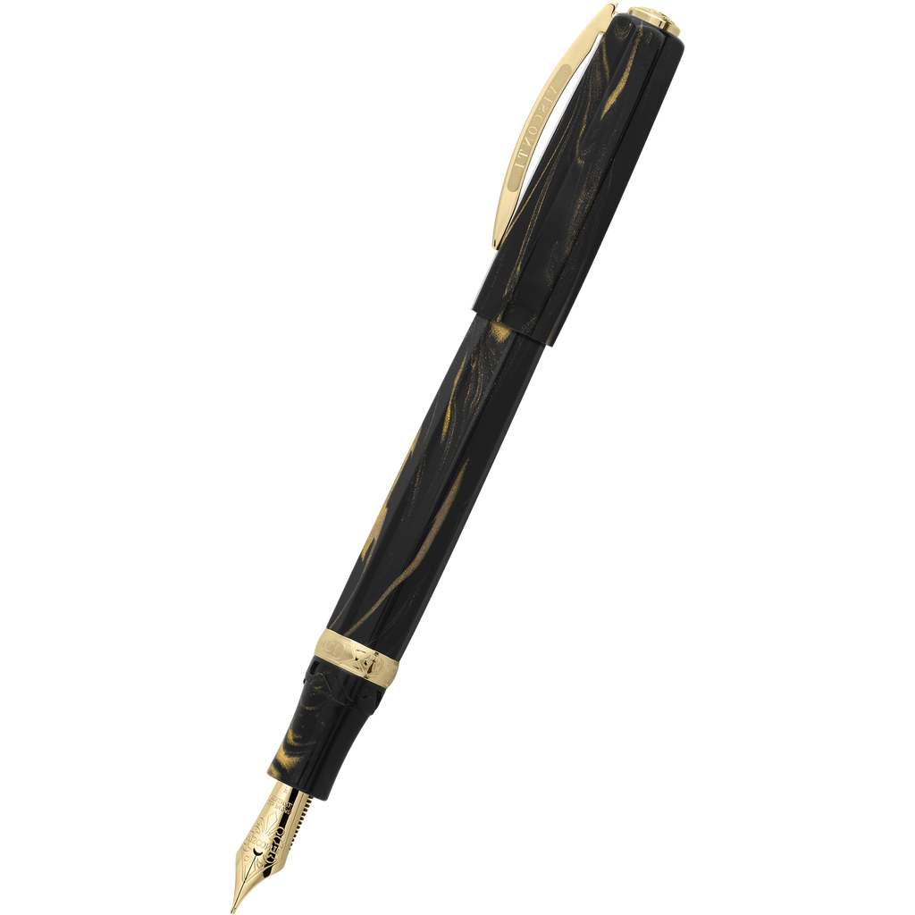 Visconti Fountain Pen - Medici Dynasty - Black Basilica - Oversize-Pen Boutique Ltd