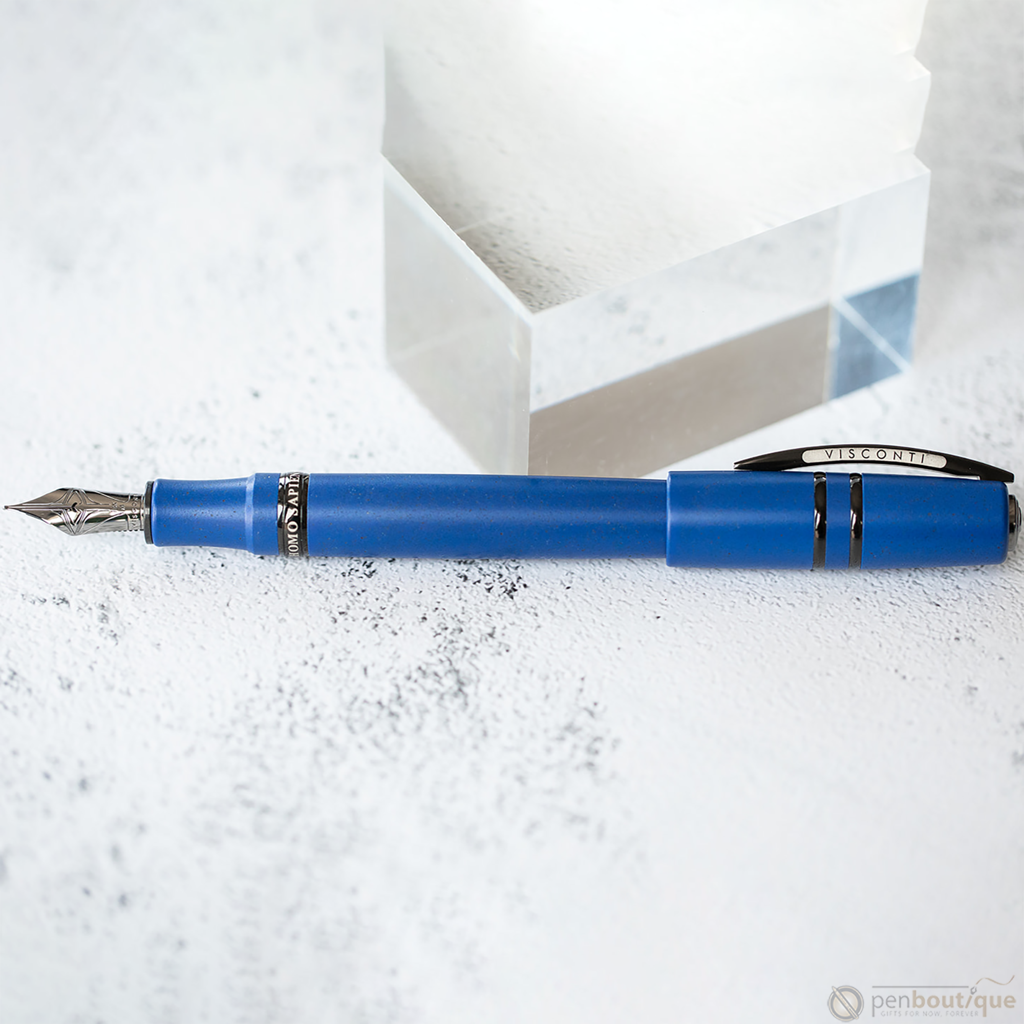 Visconti Homo Sapiens Fountain Pen - Ultramarine Blue - Oversize-Pen Boutique Ltd