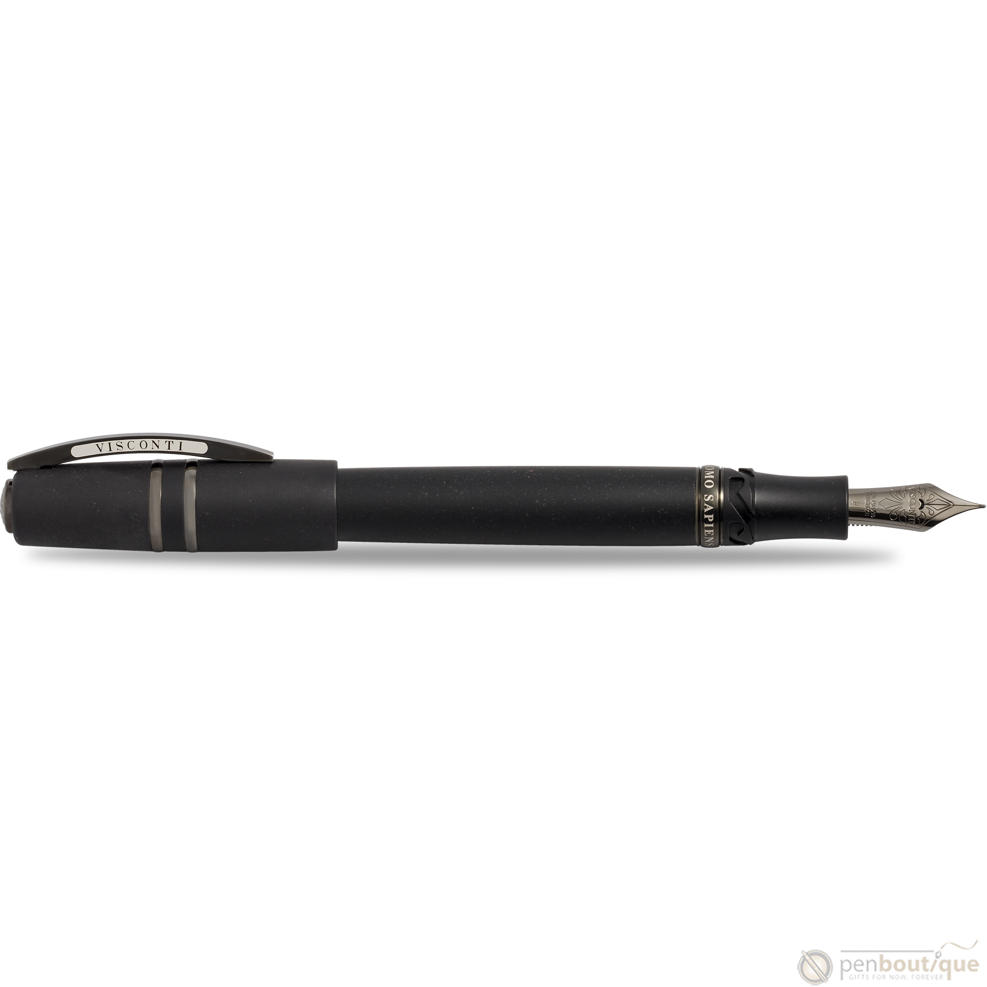 Visconti Homo Sapiens Fountain Pen - Dark Age - Volcano Lava Black-Pen Boutique Ltd
