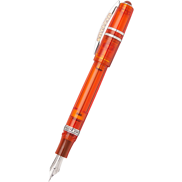 Visconti Homo Sapiens Fountain Pen - Demo Stone Mandarin Garnet-Pen Boutique Ltd