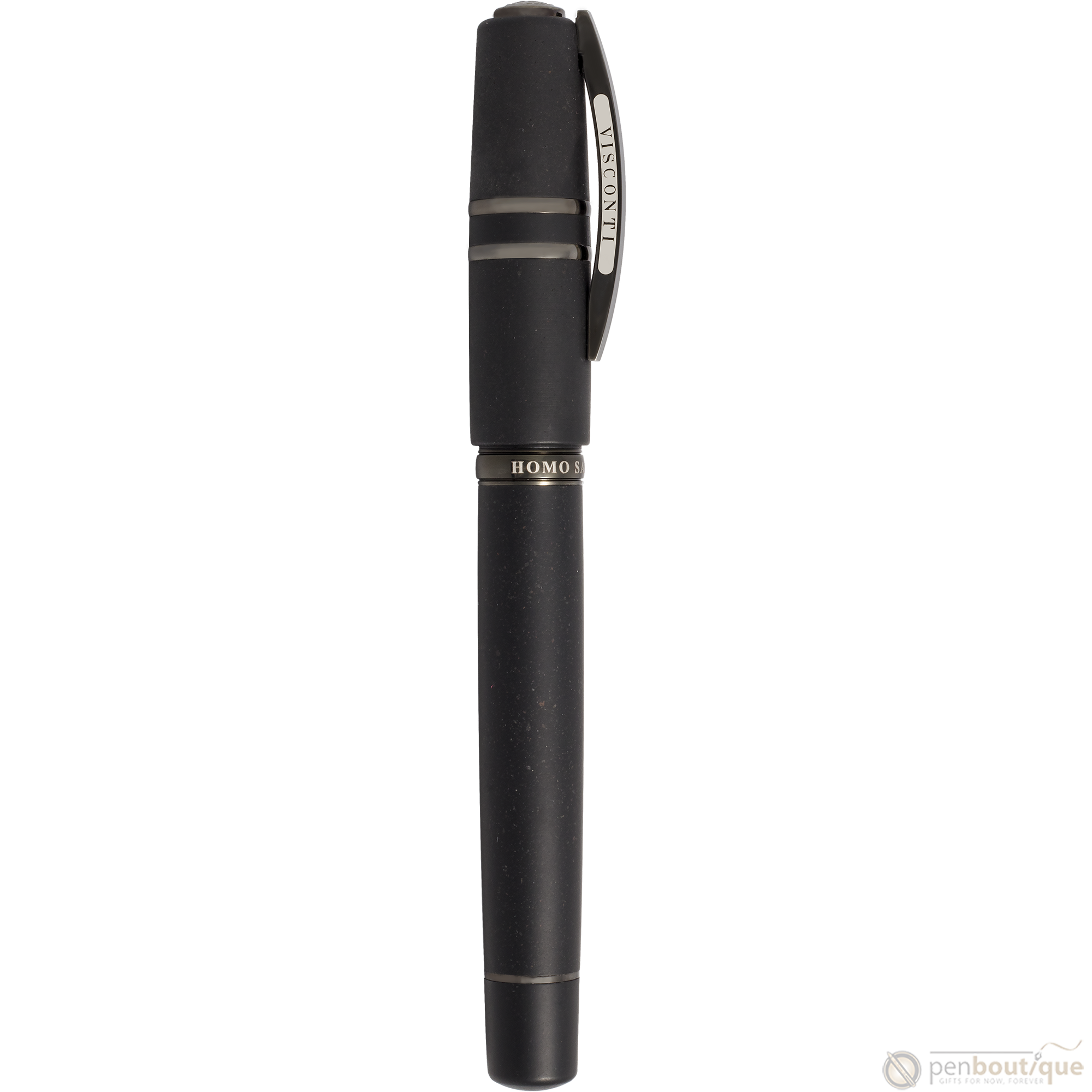 Visconti Homo Sapiens Fountain Pen - Dark Age - Volcano Lava Black-Pen Boutique Ltd