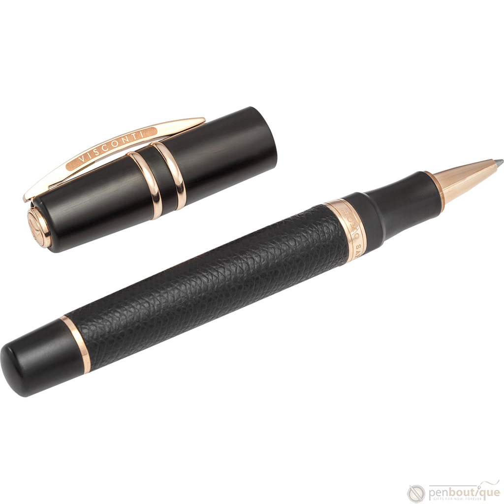 Visconti Homo Sapiens Rollerball Pen - Dual Touch - Black (Oversize)-Pen Boutique Ltd