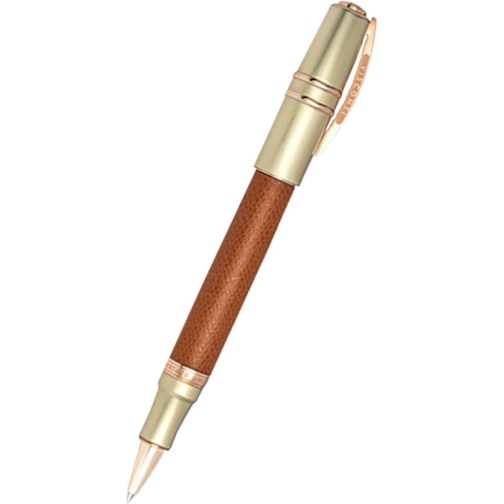 Visconti Homo Sapiens Rollerball Pen - Dual Touch - Cognac (Oversize)-Pen Boutique Ltd