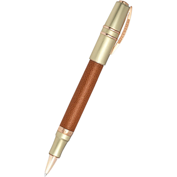 Visconti Homo Sapiens Rollerball Pen - Dual Touch - Cognac (Oversize)-Pen Boutique Ltd