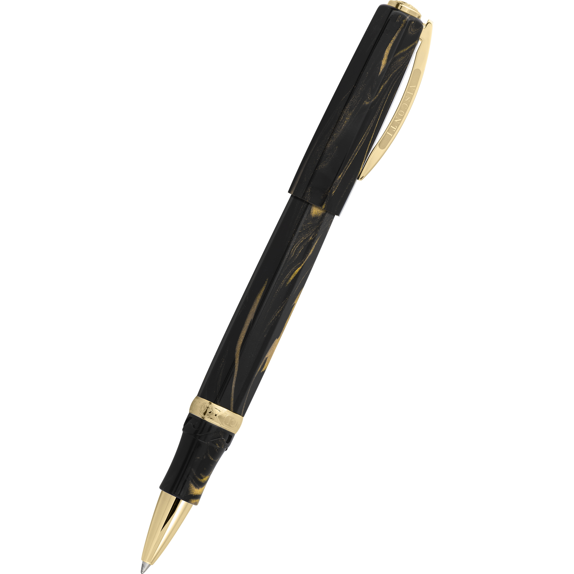 Visconti Rollerball Pen - Medici Dynasty - Black Basilica - Oversize-Pen Boutique Ltd