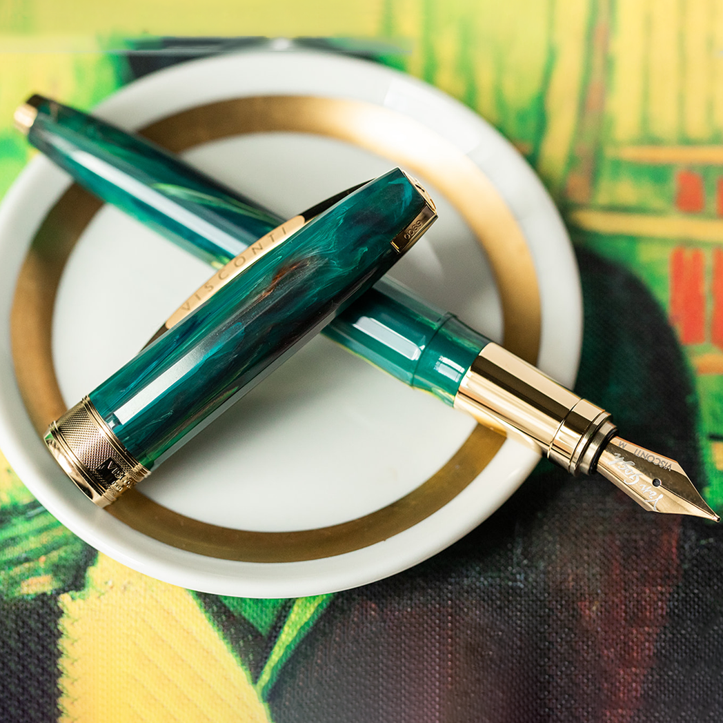 Visconti Van Gogh Fountain Pen - The Impressionist Novel Reader-Pen Boutique Ltd