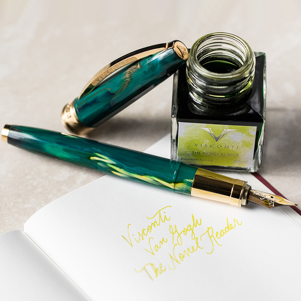 Visconti Van Gogh Fountain Pen - Vincent's Chair - Broad Nib