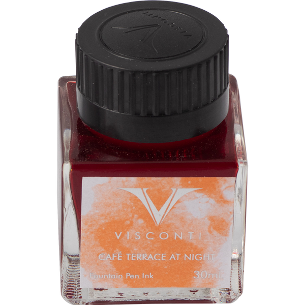 Visconti Van Gogh Ink Bottle - The Café Terrace at Night - Orange - 30ml-Pen Boutique Ltd
