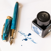 Visconti Van Gogh Ink Bottle - Wheatfield with Crows - Blue - 30ml-Pen Boutique Ltd