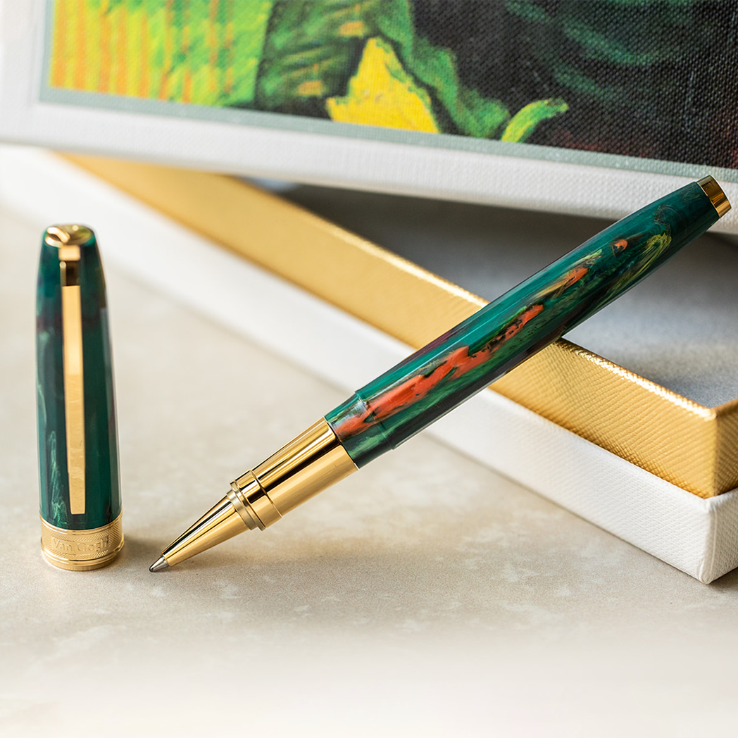 Visconti Van Gogh Rollerball Pen - The Impressionist Novel Reader-Pen Boutique Ltd