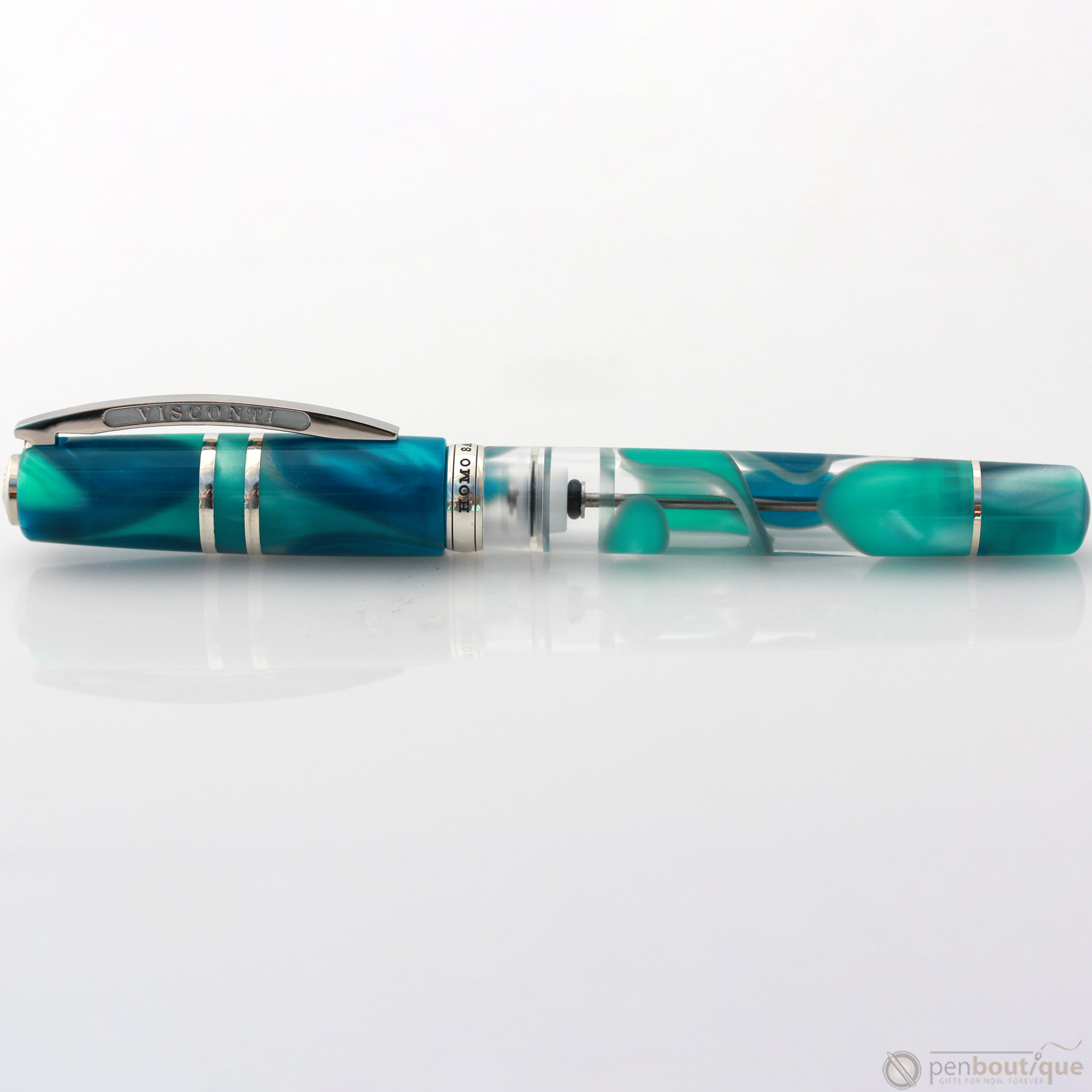 Visconti Homo Sapiens Fountain Pen - Blue Lagoon-Pen Boutique Ltd