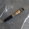 Visconti Homo Sapiens Travel Inkwell - Black - Bronze Trim-Pen Boutique Ltd