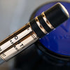 Visconti Homo Sapiens Travel Inkwell - Black - Bronze Trim-Pen Boutique Ltd