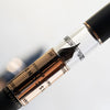 Visconti Homo Sapiens Travel Inkwell - Black - Bronze Trim-Pen Boutique Ltd