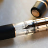 Visconti Homo Sapiens Travel Inkwell - Black - Bronze Trim-Pen Boutique Ltd