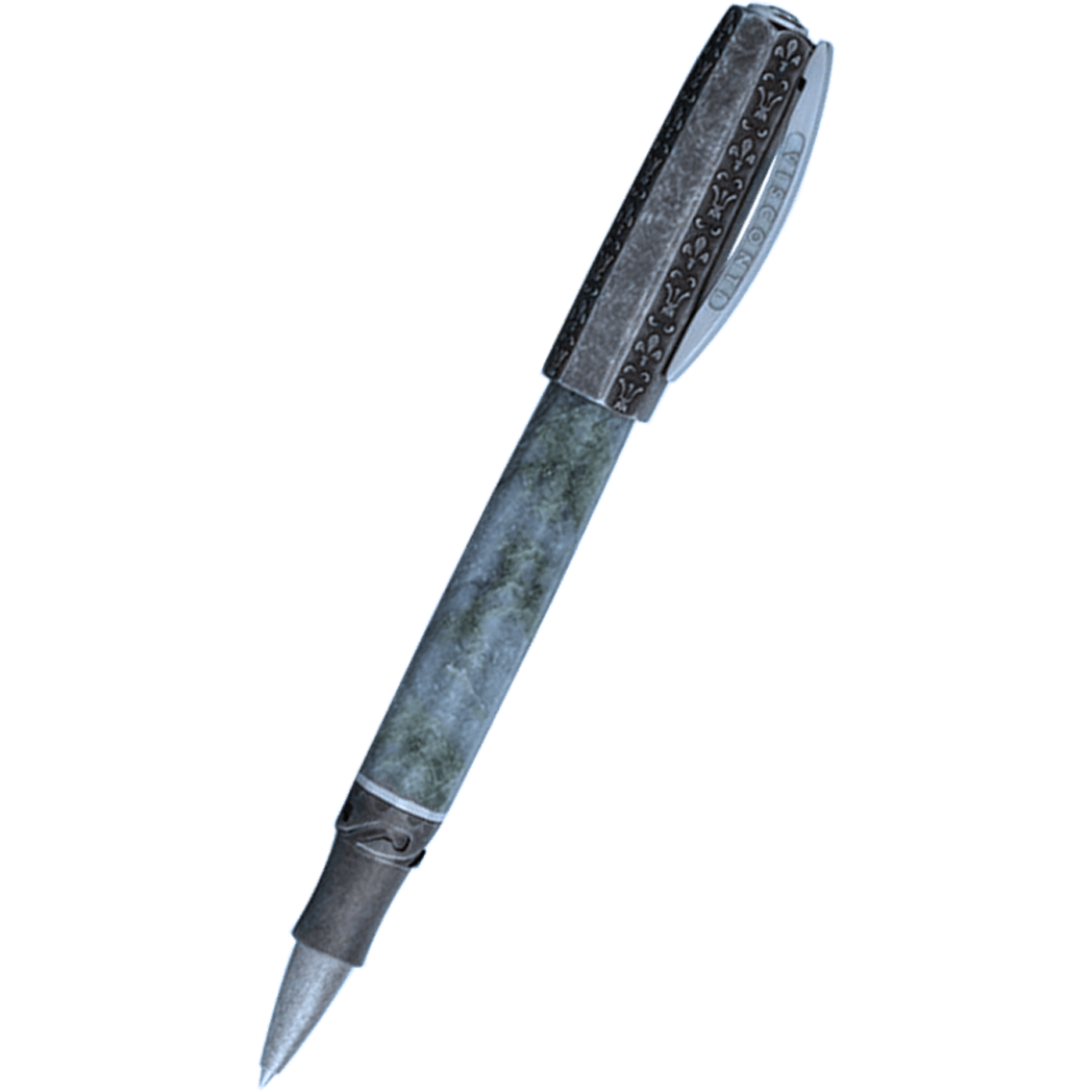 Visconti Medici Il Magnifico Rollerball Pen Verzino Green Marble