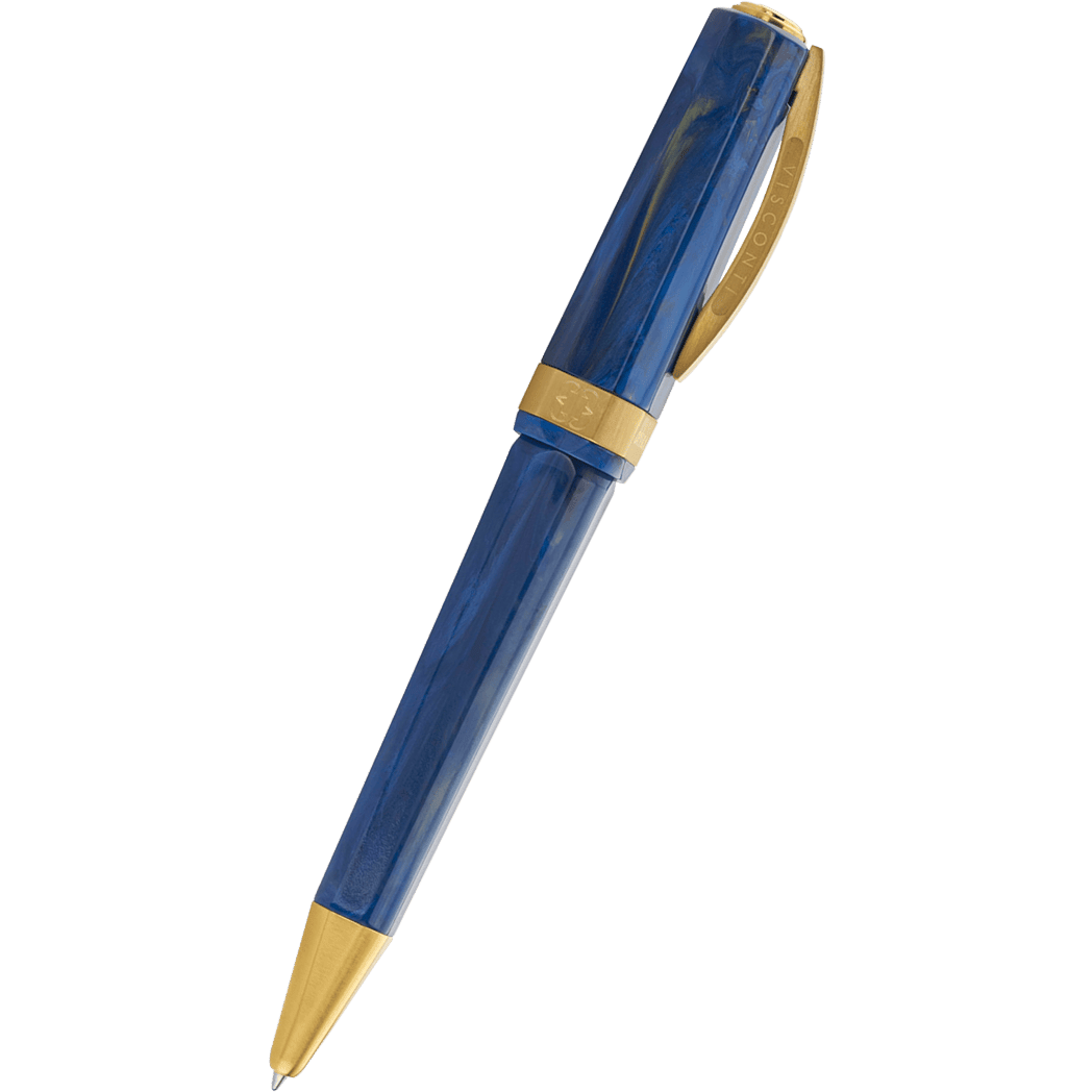 Balpen Type Opera Visconti Opera Gold Ballpoint Pen - Blue - Pen Boutique Ltd