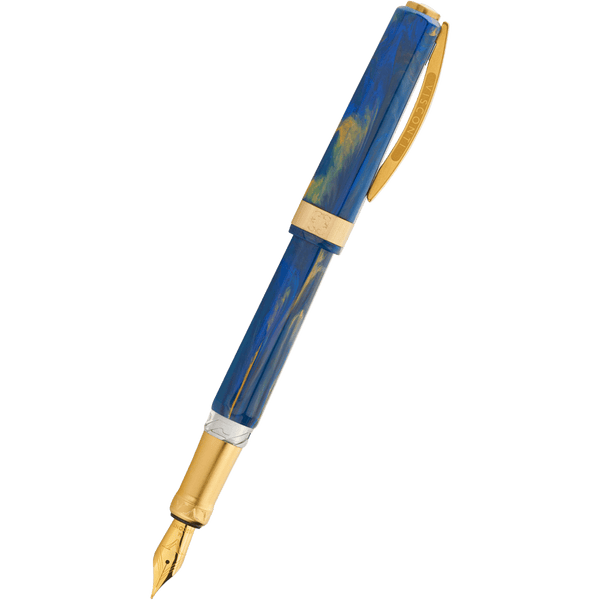 Visconti Opera Gold Fountain Pen - Blue-Pen Boutique Ltd