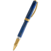 Visconti Opera Gold Rollerball Pen - Blue-Pen Boutique Ltd