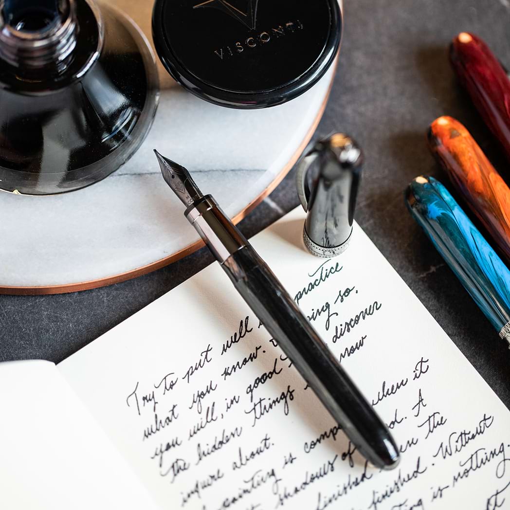 Visconti Rembrandt S Fountain Pen - Black-Pen Boutique Ltd