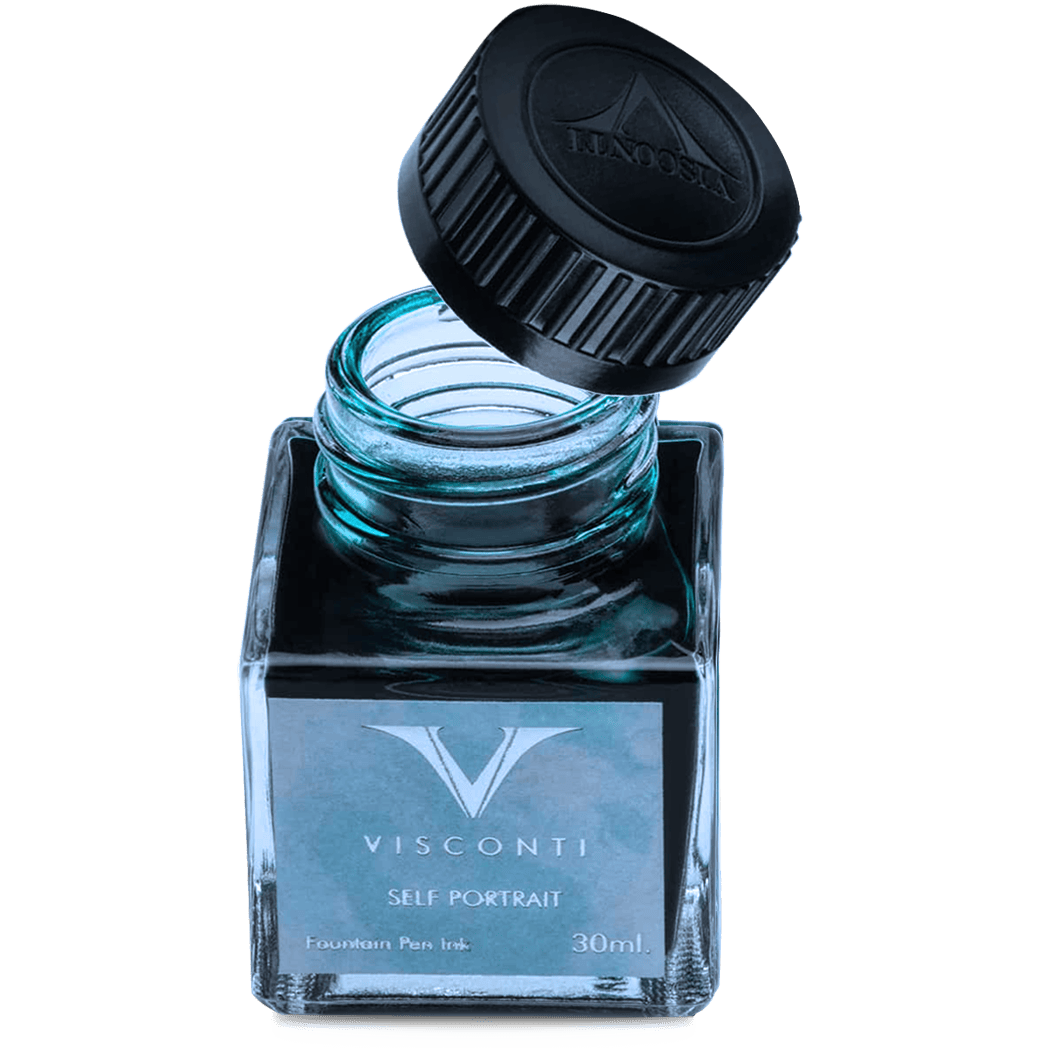 Visconti Van Gogh Ink Bottle Self-Portrait Light Blue 30ml