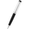 Waldmann Grandeur Ballpoint Pen - Black - Platinum Trim-Pen Boutique Ltd