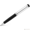 Waldmann Grandeur Ballpoint Pen - Black - Platinum Trim - Pen Boutique Ltd