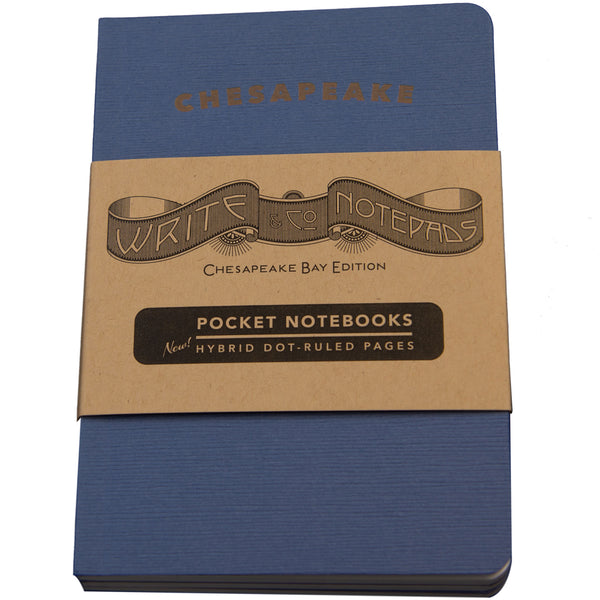Write Notepads & Co. Pocket Notebook - Chesapeake Bay (Limited Edition)-Pen Boutique Ltd