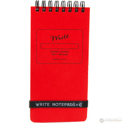 Write Notepads & Co. Pocket Notebook - Ledger - Red-Pen Boutique Ltd