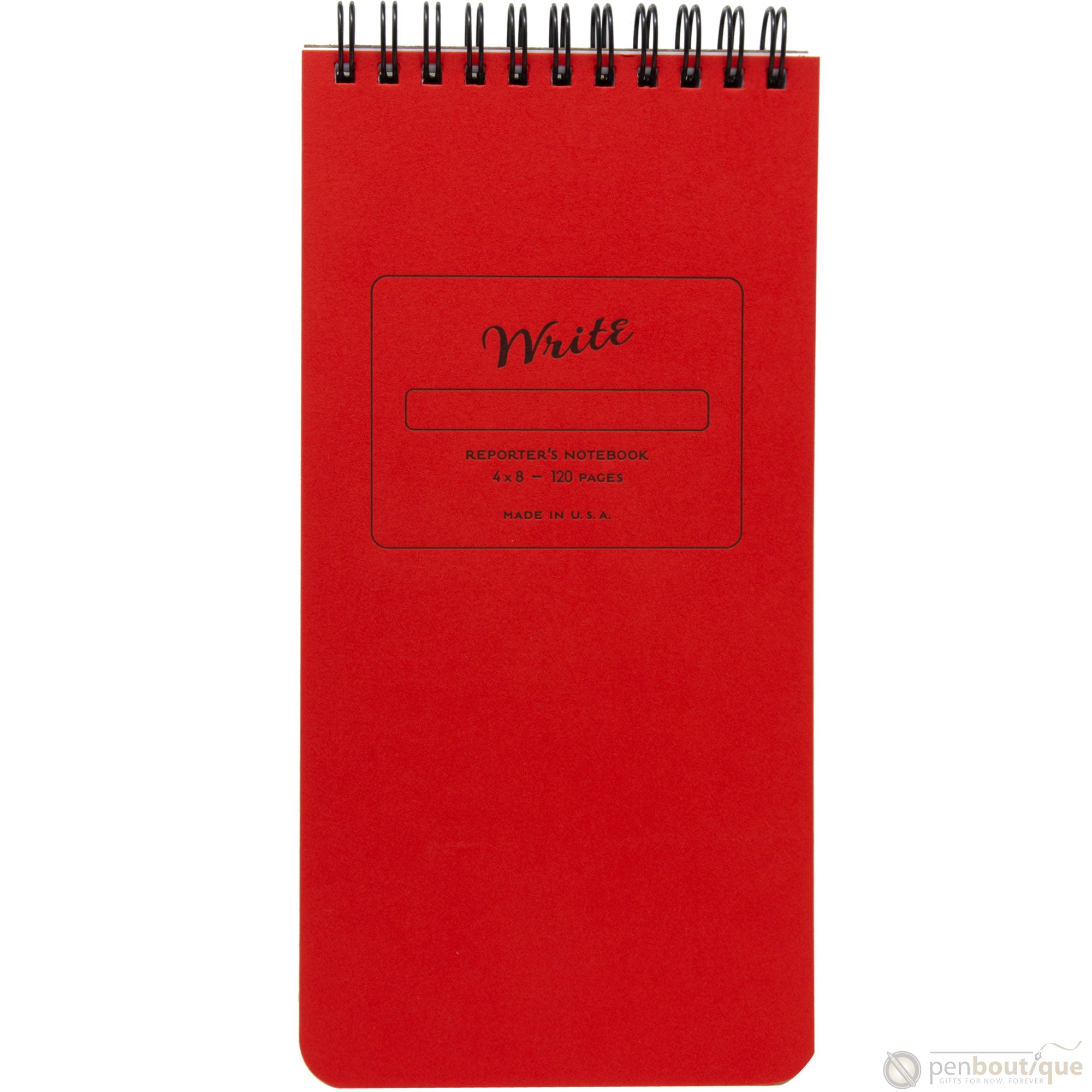Write Notepads & Co. Notebook - Reporter - Red-Pen Boutique Ltd