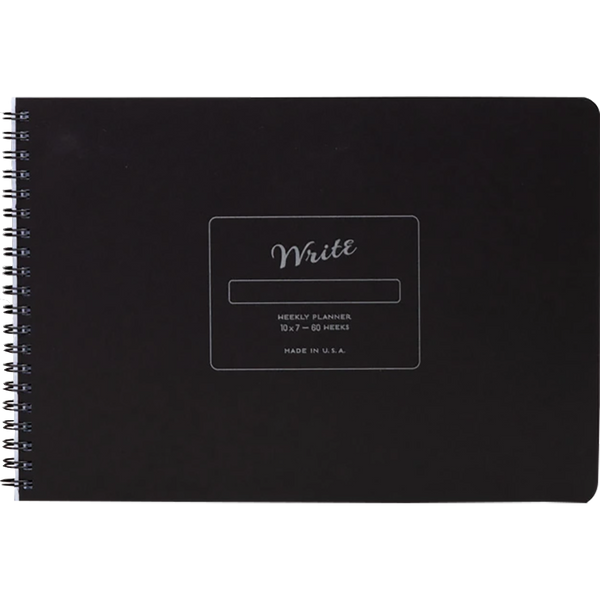 Write Notepads & Co. Notebook - Weekly Planner-Pen Boutique Ltd